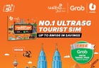 U Mobile lancar pelan ULTRA5G Tourist: 100GB data pada RM15, percuma pas Grab bernilai RM186
