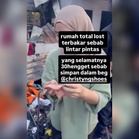 Tular Rumah Terbakar Tapi Beg Selamat, Wanita Terharu Christy Ng Datang Hulur Pelbagai Bantuan