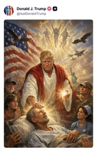 Gambarkan Diri Sebagai Nabi Isa? Trump Padam Imej AI Selepas Dikecam