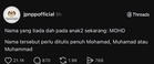 Tiada Lagi Ejaan ‘Mohd’, JPN Jelaskan Peraturan Baharu Daftar Nama Anak