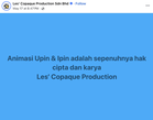 Sebar Fakta Salah Tentang Upin & Ipin, YouTuber Indonesia & Pekerja Muzium Mohon Maaf