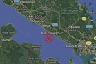 Gegaran Kecil Landa Perairan Batu Pahat , Gempa Bumi Magnitud 3.3 Direkodkan