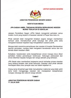 Belum Selesai Inkues Zara Qairina, Seorang Lagi Pelajar Jatuh Bangunan Di Sekolah Sama
