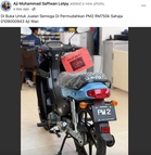 Kapcai Bernombor Plat ‘PM 2’ Raih Perhatian, Dibuka Untuk Jualan Dengan Harga RM750,000