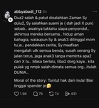 Abby Abadi Tampil Ulas Isu Suami Curang, Tegas Suami Dan ‘Penyondol’ Sama-Sama Salah – “Saya Dulu…”