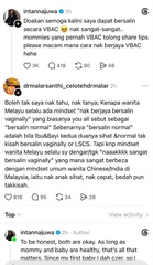 Isu VBAC Intan Najuwa Jadi Panas, Dr Malar Dipersoal Netizen Lepas Bandingkan ‘Mindset’ Wanita Melayu – “Tak Semua Kena Bawa Isu Kaum”