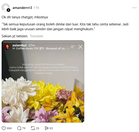 “Tidak Pernah Tahu Mengapa Burung Memilih Terbang” – Hantaran Aslam Jadi Tumpuan Warga Maya