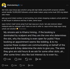 “Saya Buntu, Tiada Panduan, Saya Mohon Beri Saya Ruang” – Khairul Aming