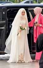 Selepas Setahun Bergelar Ibu Tunggal, Zahnita Wilson Kini Sah Isteri Farouk, Tiga Anak Perempuan Turut Hadir