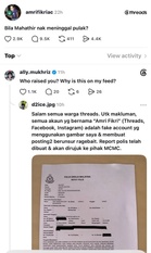 “Bila Mahathir Nak Meninggal?” – Threads Melampau, Cucu Tun M Terus ‘Sound’ “Who Raised You?”