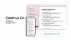 “Continue On” Membolehkan Kerja Diteruskan Rentas Peranti Android 17