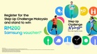 Lengkapkan 126,000 Langkah Untuk Peluang Menang Baucar RM200 Dari Samsung