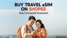 ShopeePay Kini Menawarkan Travel eSIM Untuk Perayauan Luar Negara
