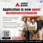 Permohonan Young Talent Program (YTP) Agrobank 2026