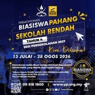 Permohonan Biasiswa Pahang (Sekolah Rendah) Sesi 2027