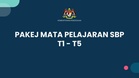 Senarai Mata Pelajaran SBP & SMKA 2026