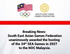 Sukan SEA 2027: Tema, Logo & Maskot Rasmi