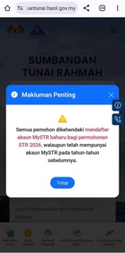 STR 2026 – Pembayaran Fasa 3 Bermula Ogos