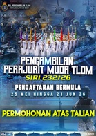 Pengambilan TLDM 2026 – Syarat & Cara Permohonan