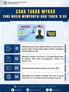 Touch n Go Mykad: Cara Tebus Baki Bila Tukar MyKad Baharu
