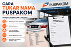 Nak Tukar Nama Kereta? Check Puspakom Dulu! Ini Syarat & Bayaran