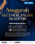 AKA 2026: Permohonan Anugerah Kecemerlangan Akademik Yayasan Bank Rakyat