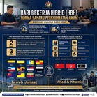 Hari Bekerja Hibrid (HBH) – Penjawat Awam Boleh Bekerja 2 Hari Dari Rumah Mulai 1 Ogos