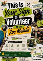 Volunteer Zoo Melaka: Peluang Rasai Pengalaman Sebenar Sebagai Penjaga Haiwan