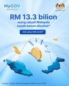 Semak Wang Tak Dituntut di eGUMIS & MyGOV – Rugi Kalau Tak Buat!