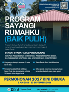 Program Sayangi Rumahku 2027 – Cara Mohon & Syarat