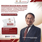 Baucar Buku eKasih RM300: Jangan Biar Burn, Ini Cara Claim!