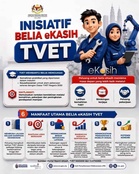 Belia eKasih TVET Buka Jalan Ke Masa Depan Lebih Cerah, Ini Kelebihannya