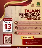 Tajaan Pendidikan Huffaz Profesional Negeri Selangor 2026