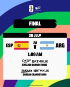 Final Piala Dunia 2026 Sepanyol vs Argentina, Tonton LIVE Di RTM
