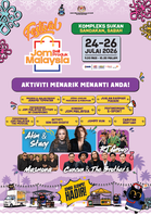Ayuh, Meriahkan Festival Jom Malaysia @ Sandakan 2026 Pada 24-26 Julai 2026!