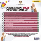 Info Penting Peniaga Online Wajib Paparkan – Jangan Buat Tak Tahu!