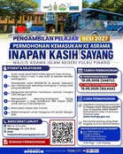 Inapan Kasih Sayang MAINPP: Permohonan Kemasukan Pelajar 2027