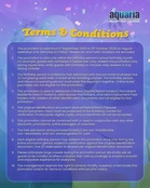 Aquaria Masuk Percuma Untuk Birthday Person September & Oktober 2026