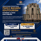 Edutourism KPT – Pendaftaran IPT Pakej Pelancongan & Pendidikan