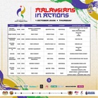 Sukan Asia Aichi-Nagoya 2026 [LIVE] Jadual Acara Team MAS Hari Ini