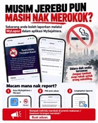 Cara Buat Aduan Orang Merokok & Vape di Tempat Umum Melalui MyLapor