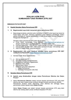 Maksud Status ‘Permohonan Diterima’ Dalam STR 2027