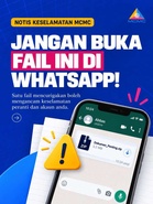 Awas! Taktik Baharu Scam WhatsApp Hantar Fail ZIP & RAR Guna Akaun Kenalan Anda