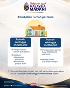 Pembelian Rumah Pertama 2027, Bebas Duti Setem
