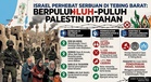 Israel Perhebat Serbuan di Tebing Barat: Puluhan Rakyat Palestin Ditahan, Kanak-kanak Turut Ditangkap