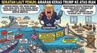 Trump Beri Amaran Keras: Kapal Iran Dekati Sekatan AS Akan ‘Dihapuskan Serta-merta’