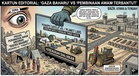 Imej Satelit Dedah Kebangkitan Kubu Tentera Israel di Gaza, Pembinaan Semula Awam Terus Terbantut