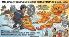 Cuaca Panas Tahap 1: 14 Kawasan di Semenanjung Malaysia Kini Di Kategori ‘Berjaga-jaga’