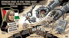 Peneroka Haram Israel Bakar Tanah Palestin, Rejim Zionis Gempur Kediaman di Tebing Barat
