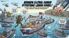 Serangan di Perairan Antarabangsa: Armada Global Sumud Tuntut Laluan Selamat ke Gaza, Kecam ‘Tindakan Lanun’ Israel